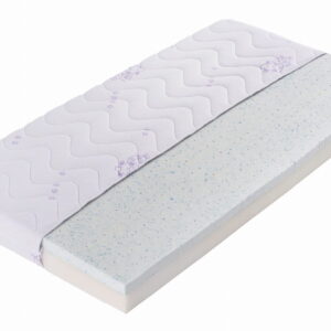 Materac dziecięcy MaybeBaby - Baby Blue - lateks+żel
